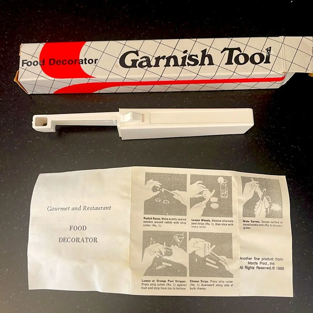 Vintage Food Decorator Garnish Tool